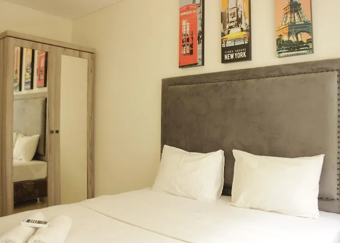 Simply Homey 1BR Apartment at Parahyangan Residence near UNPAR By Travelio